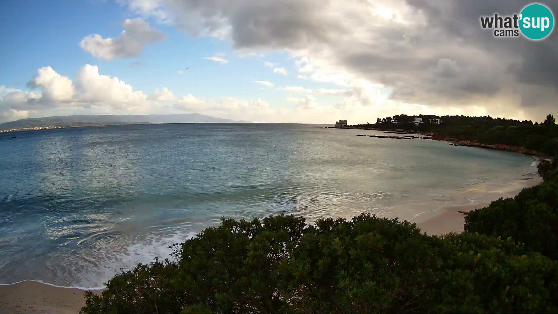 Webcam Lazzaretto beach | Alghero | Sardinia