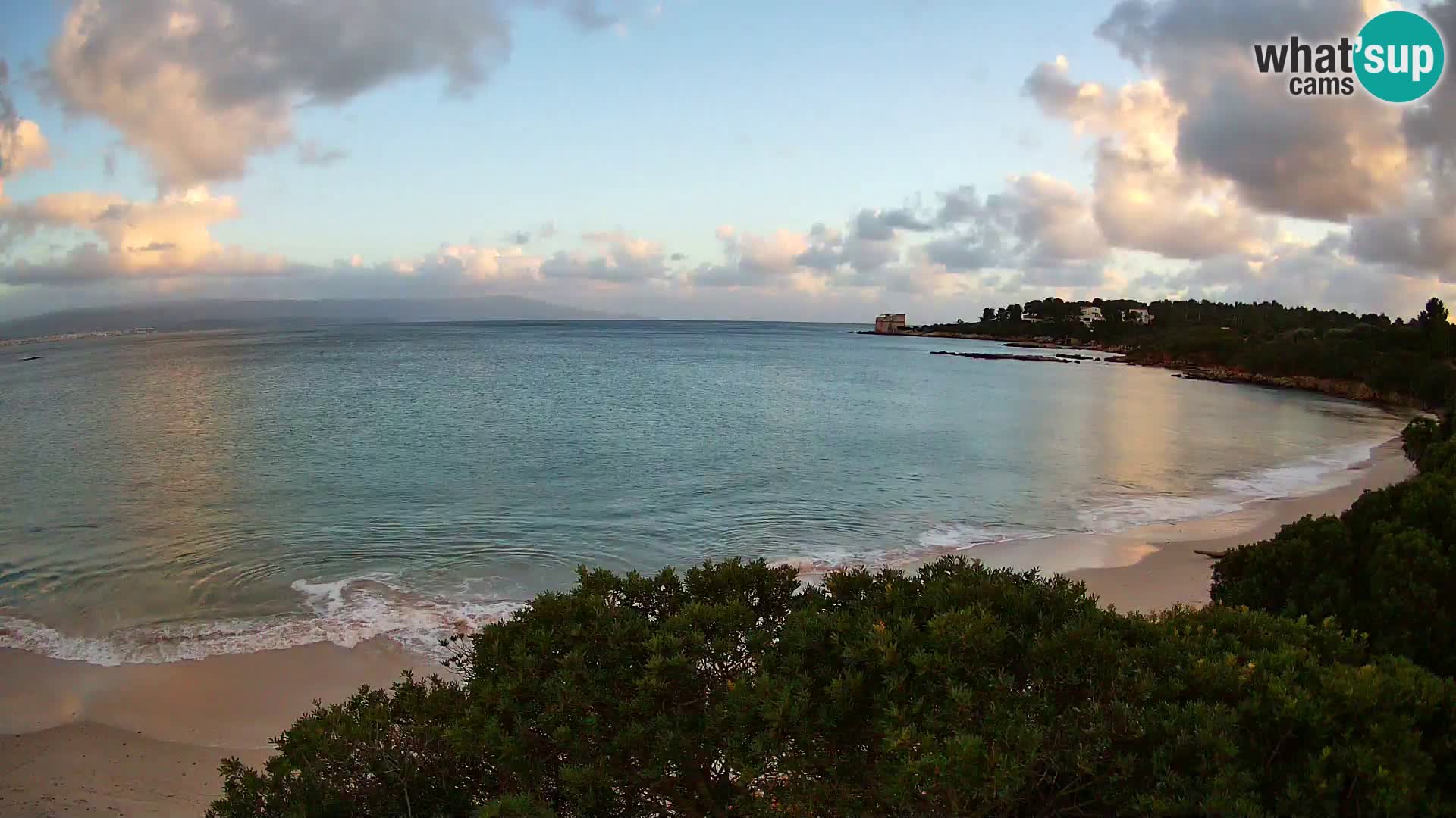 Webcam Lazzaretto Strand | Alghero | Sardinien