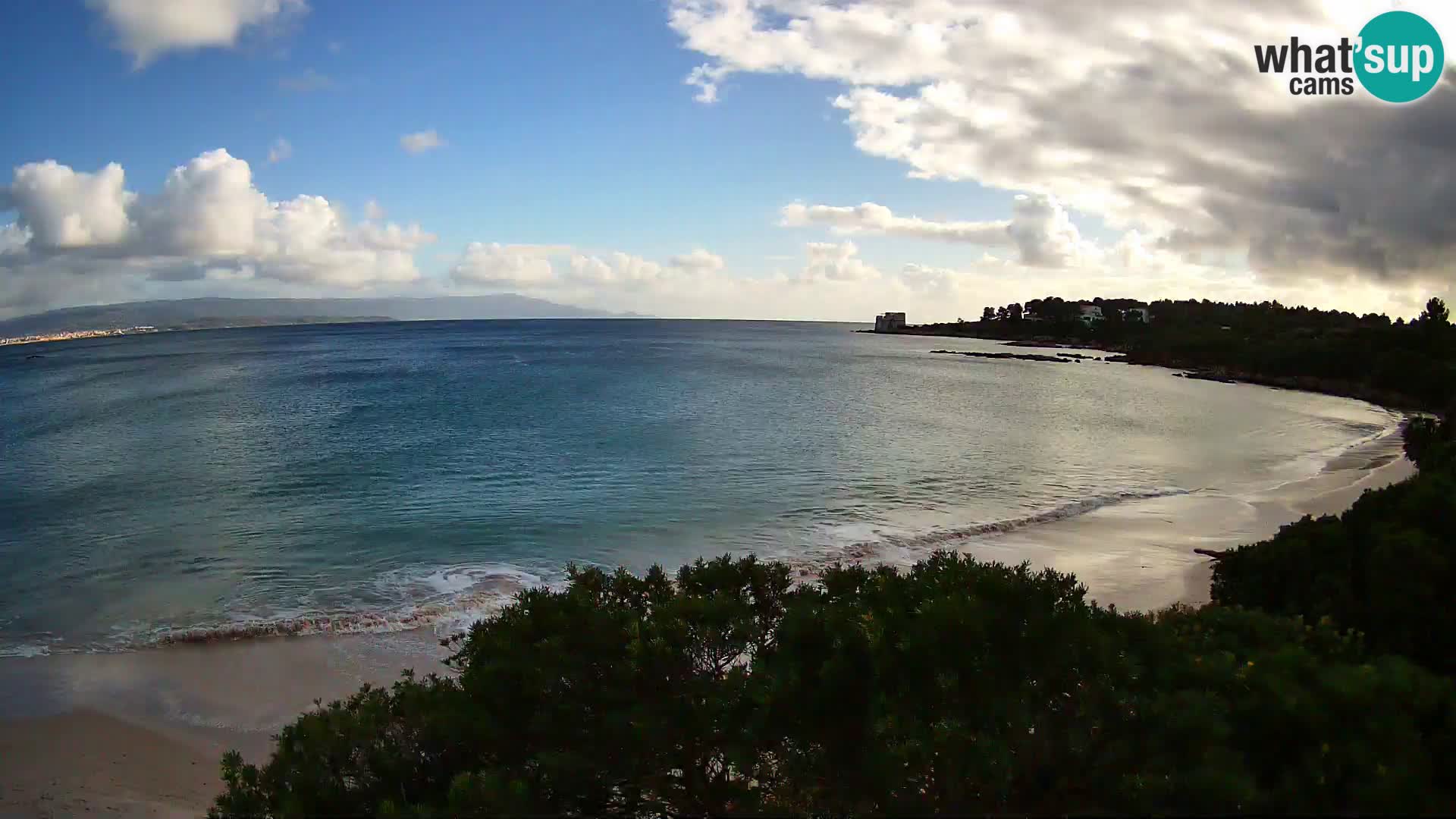 Webcam Lazzaretto beach | Alghero | Sardinia