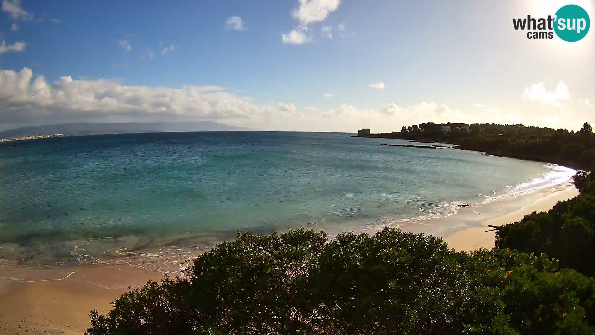 Webcam Lazzaretto Strand | Alghero | Sardinien