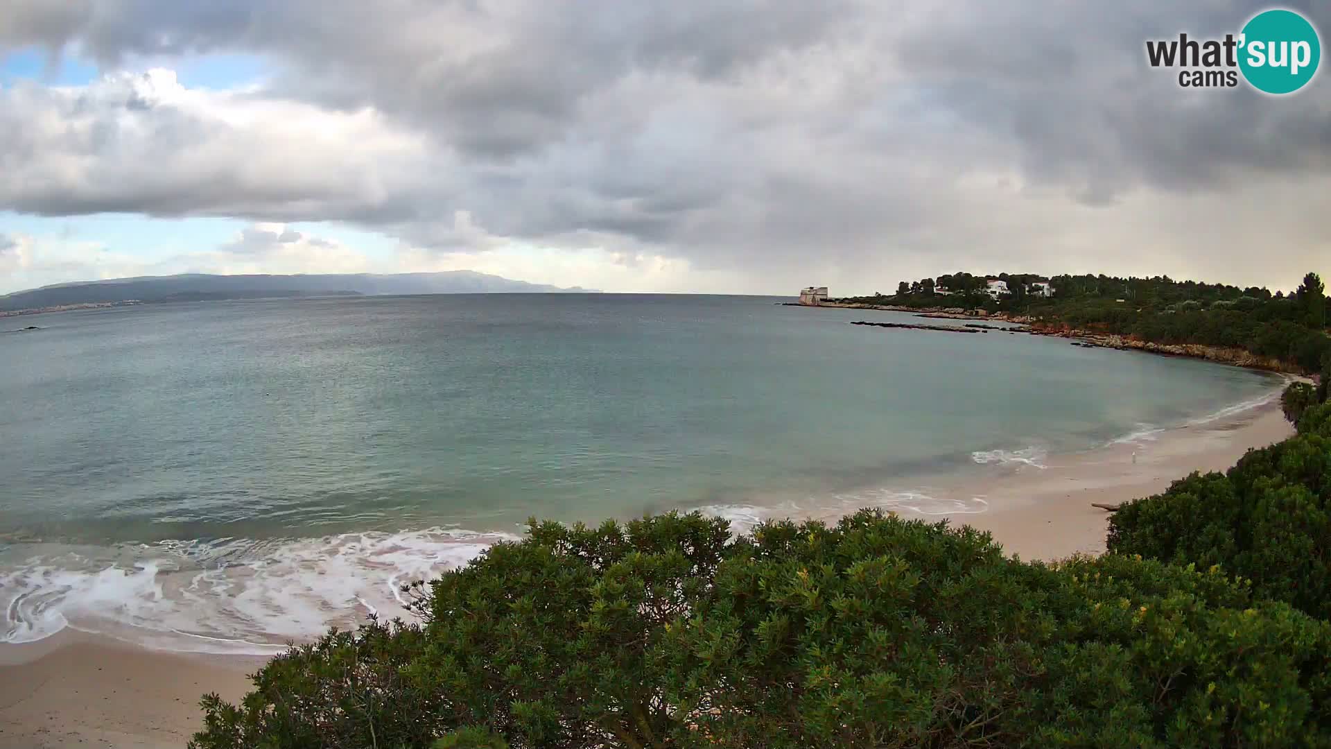 Plage Lazzaretto livecam | Alghero | Sardaigne