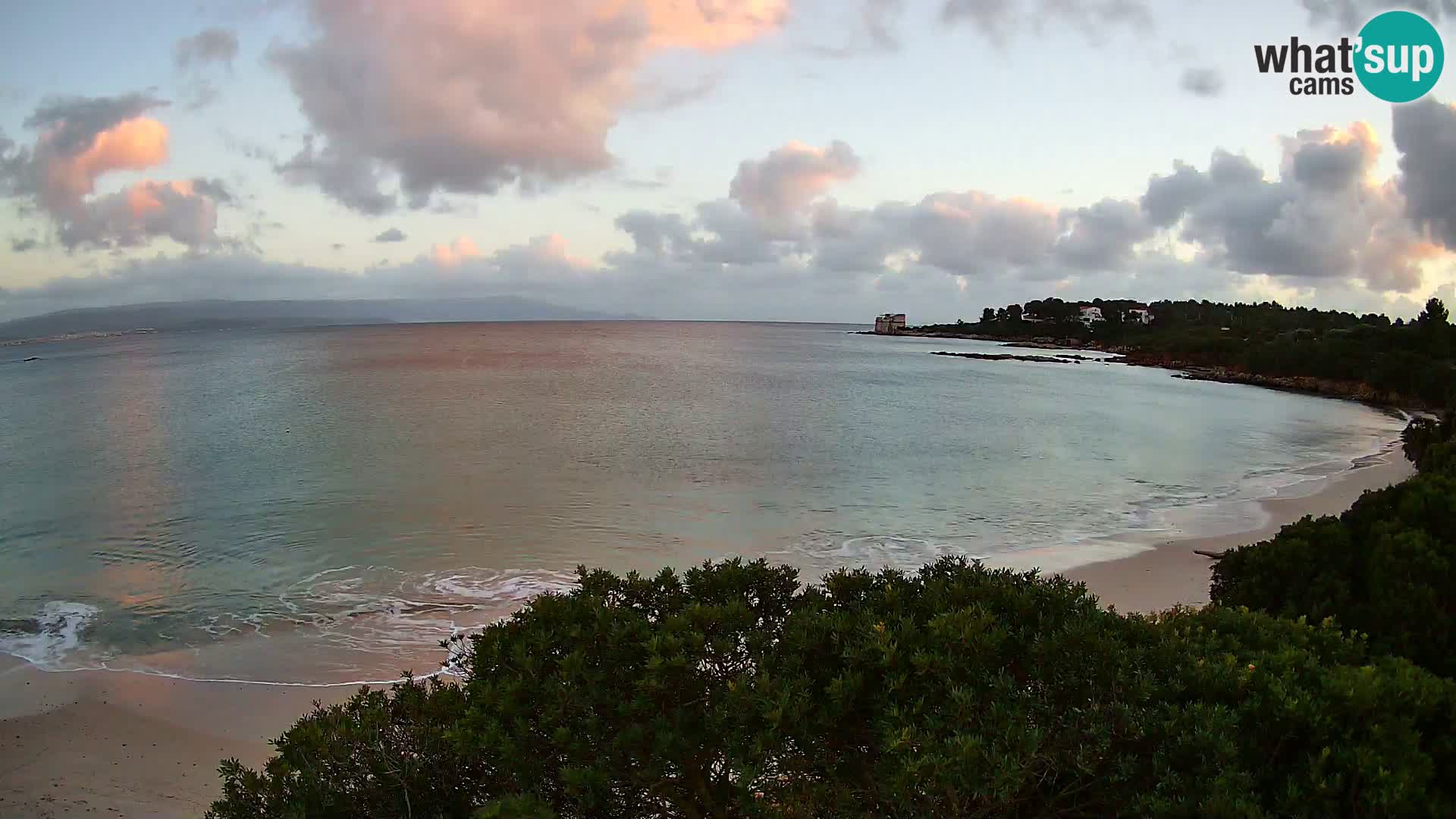 Webcam Lazzaretto beach | Alghero | Sardinia