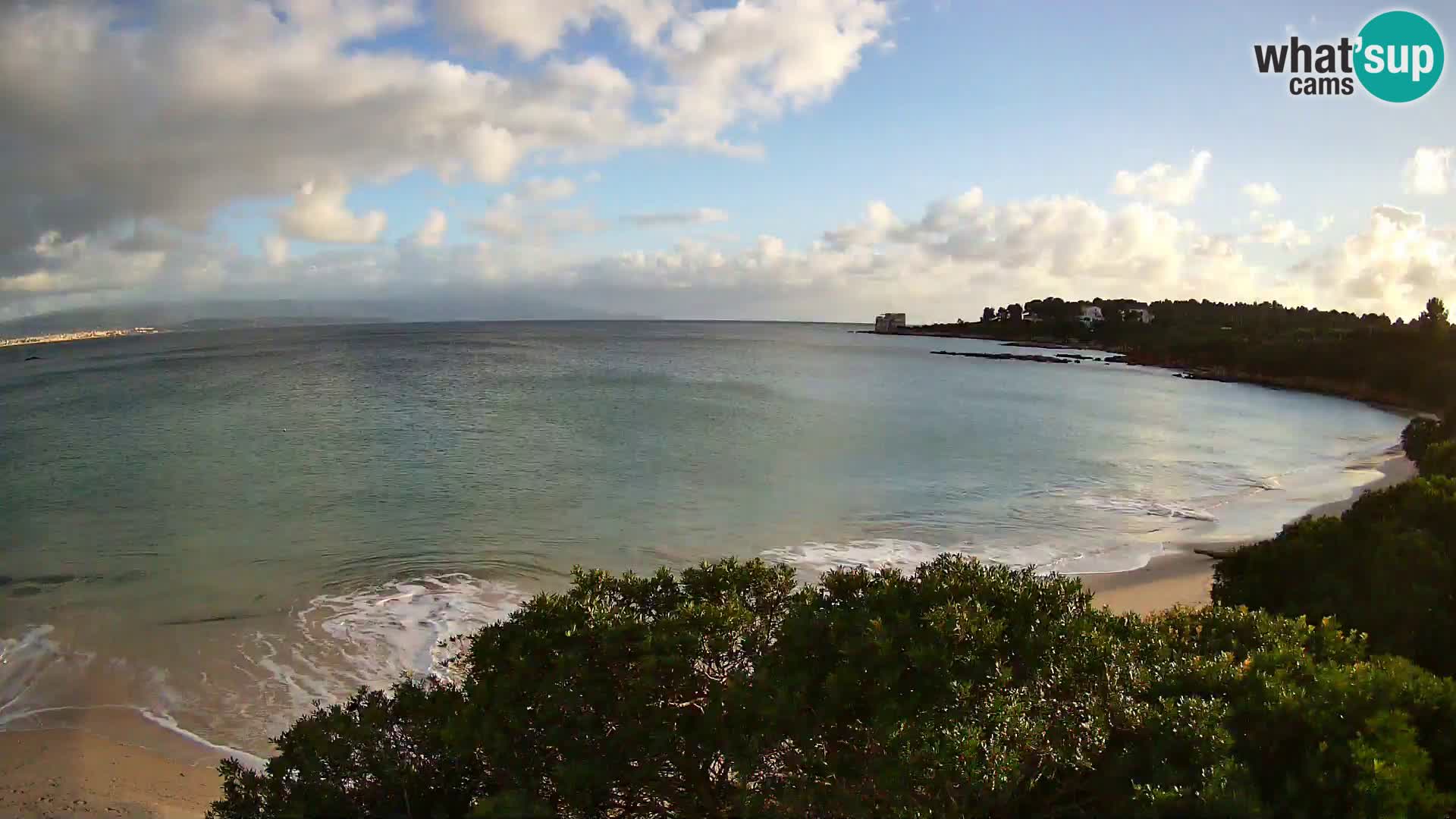 Plage Lazzaretto livecam | Alghero | Sardaigne