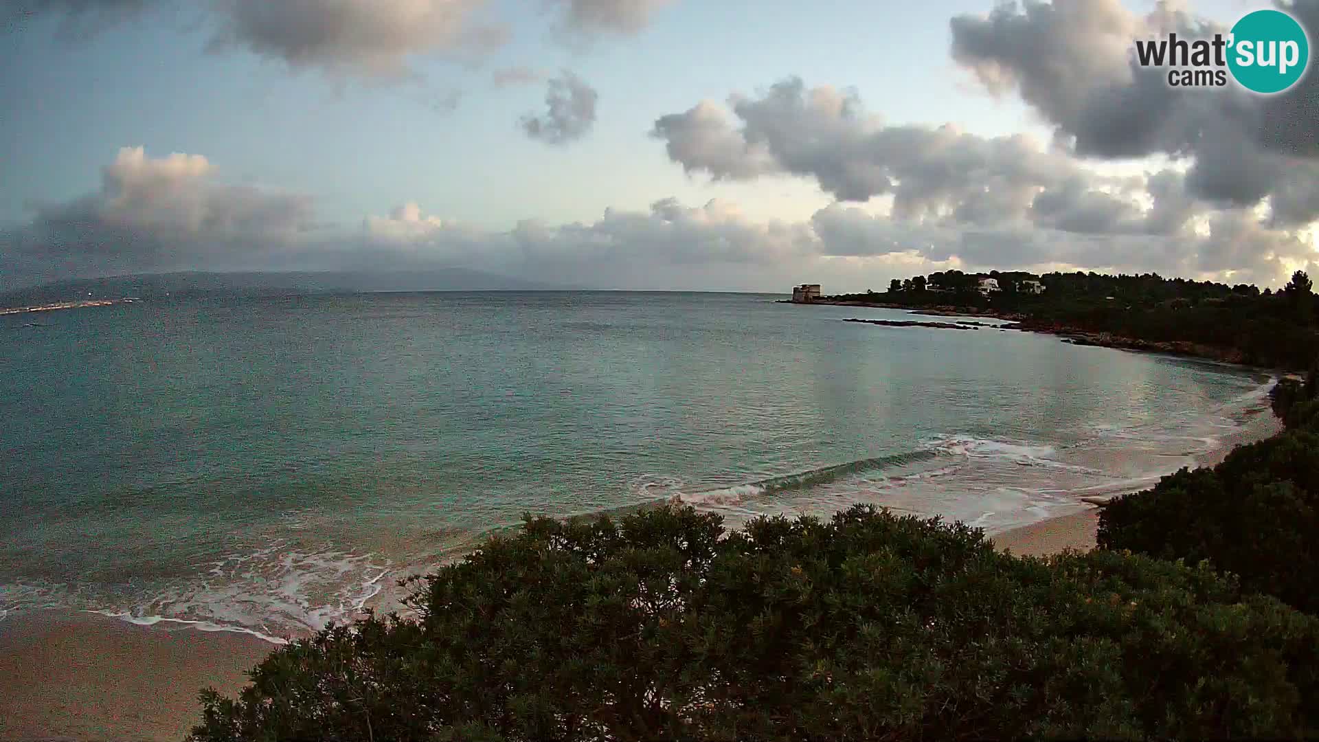 Webcam Lazzaretto Strand | Alghero | Sardinien