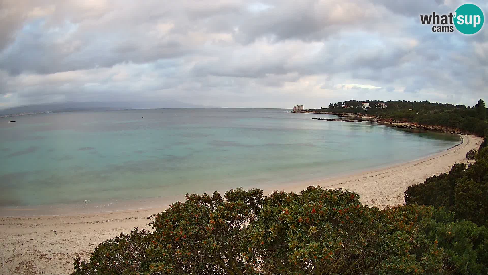 Webcam Lazzaretto Strand | Alghero | Sardinien