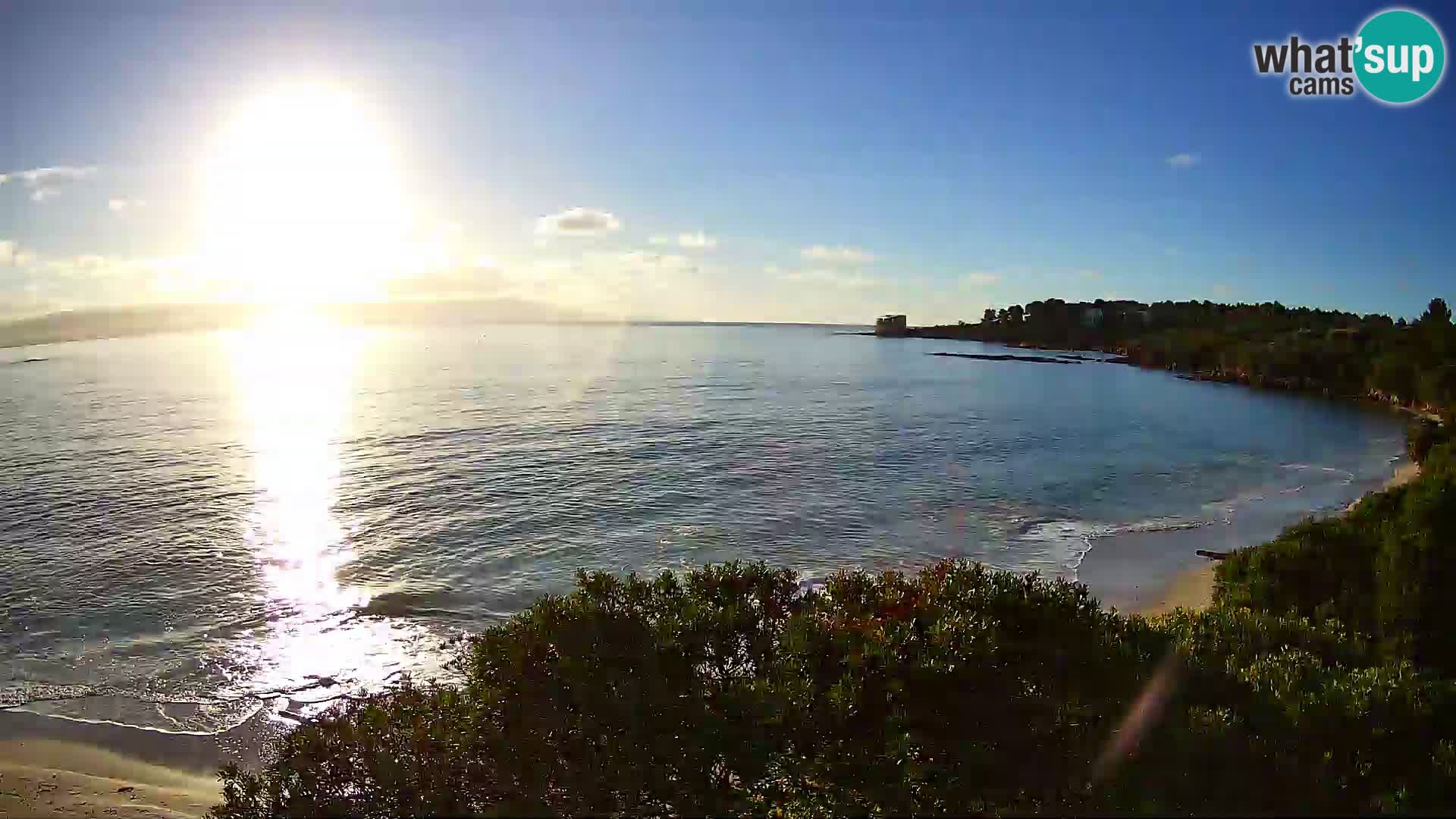Webcam spiaggia Lazzaretto | Alghero | Sardegna