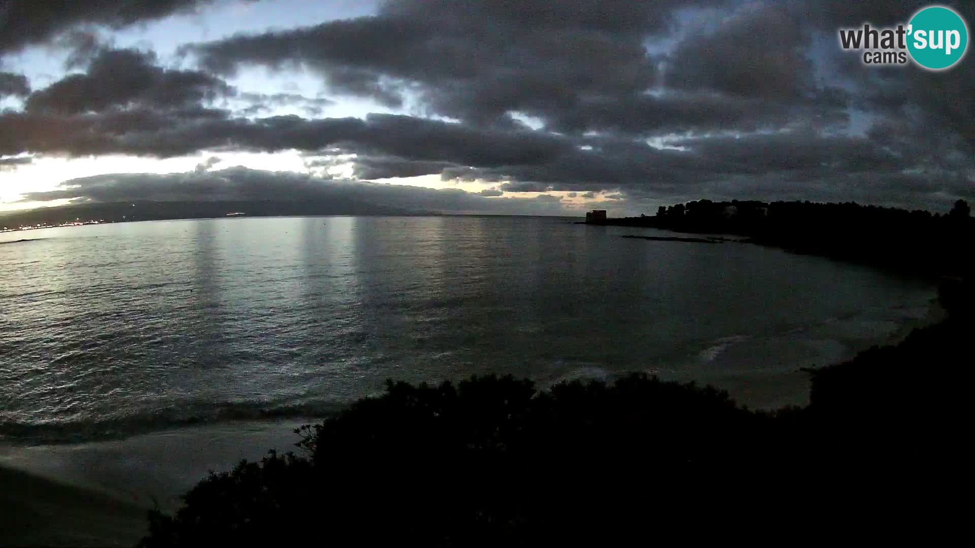 Plage Lazzaretto livecam | Alghero | Sardaigne