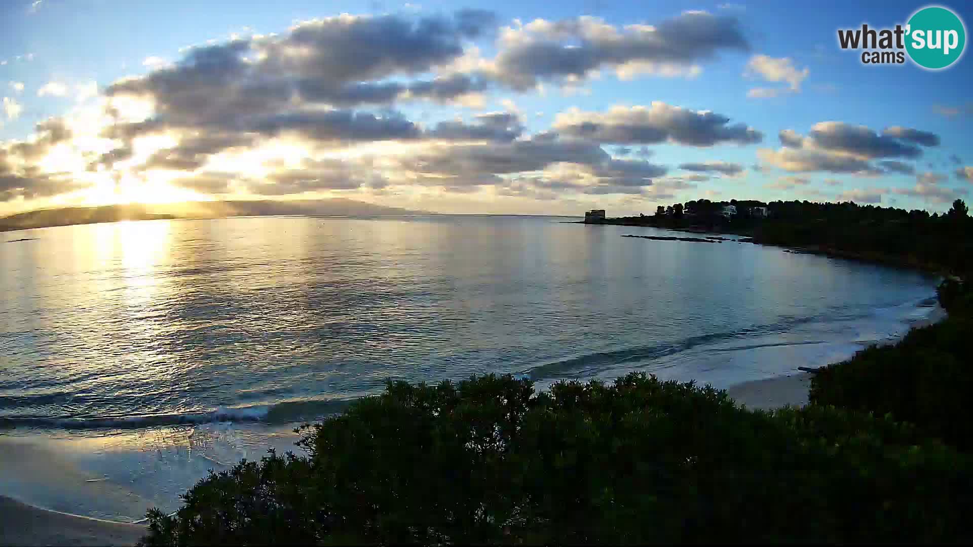 Plage Lazzaretto livecam | Alghero | Sardaigne