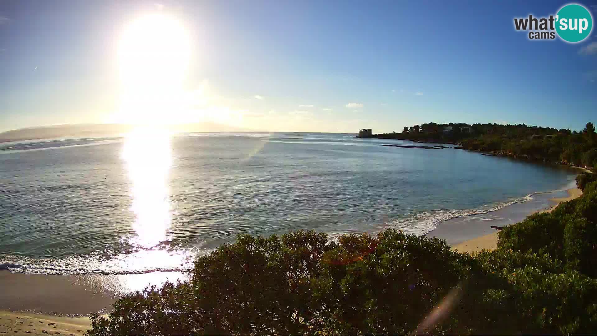 Webcam spiaggia Lazzaretto | Alghero | Sardegna