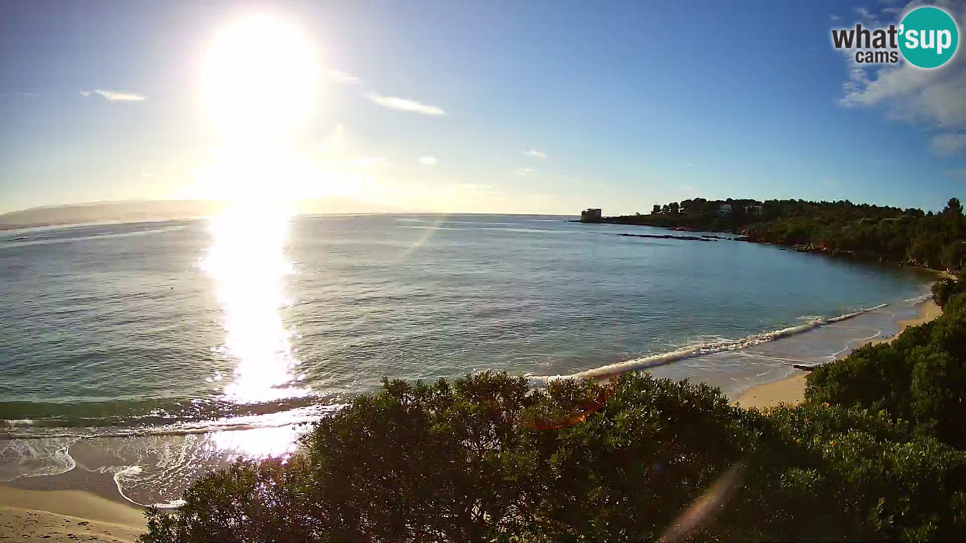 Webcam spiaggia Lazzaretto | Alghero | Sardegna