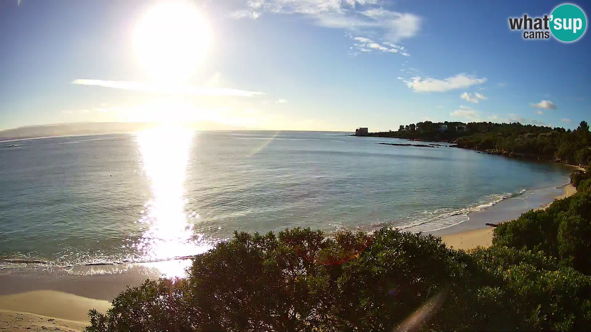 Webcam spiaggia Lazzaretto | Alghero | Sardegna