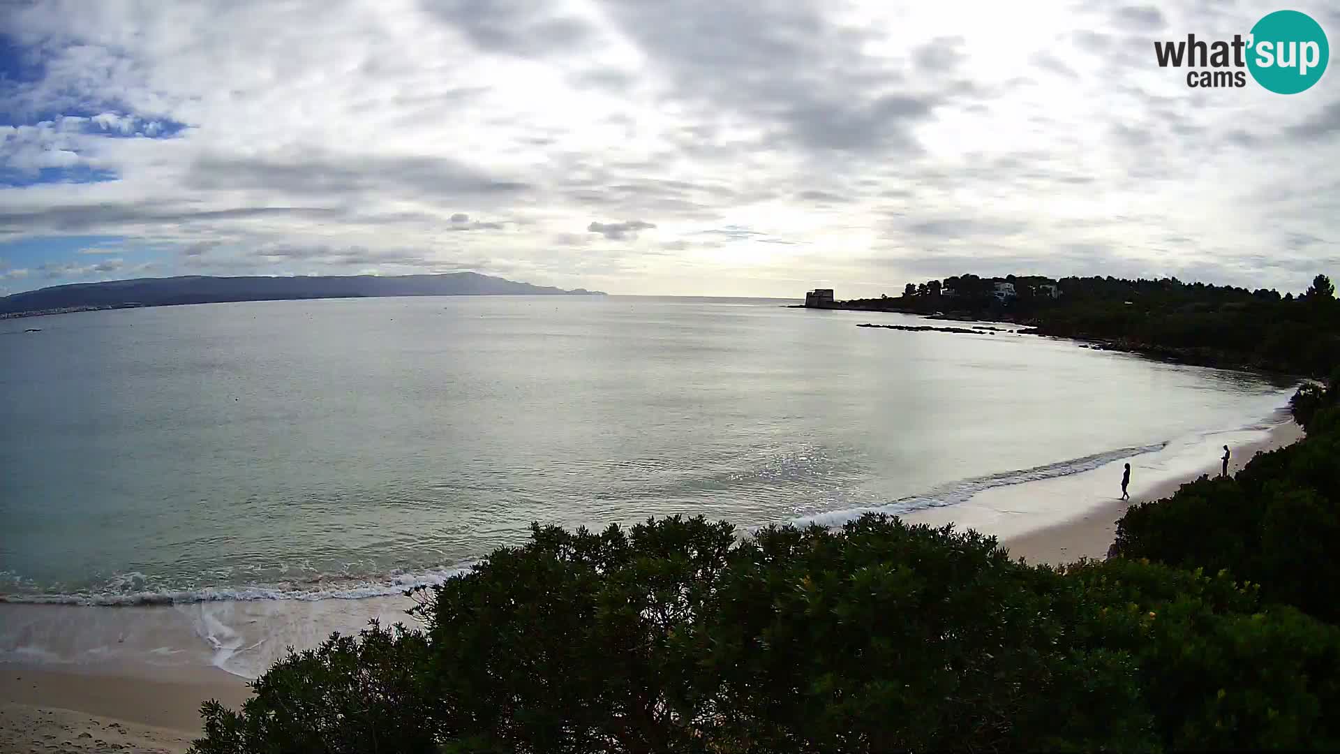 Plage Lazzaretto livecam | Alghero | Sardaigne