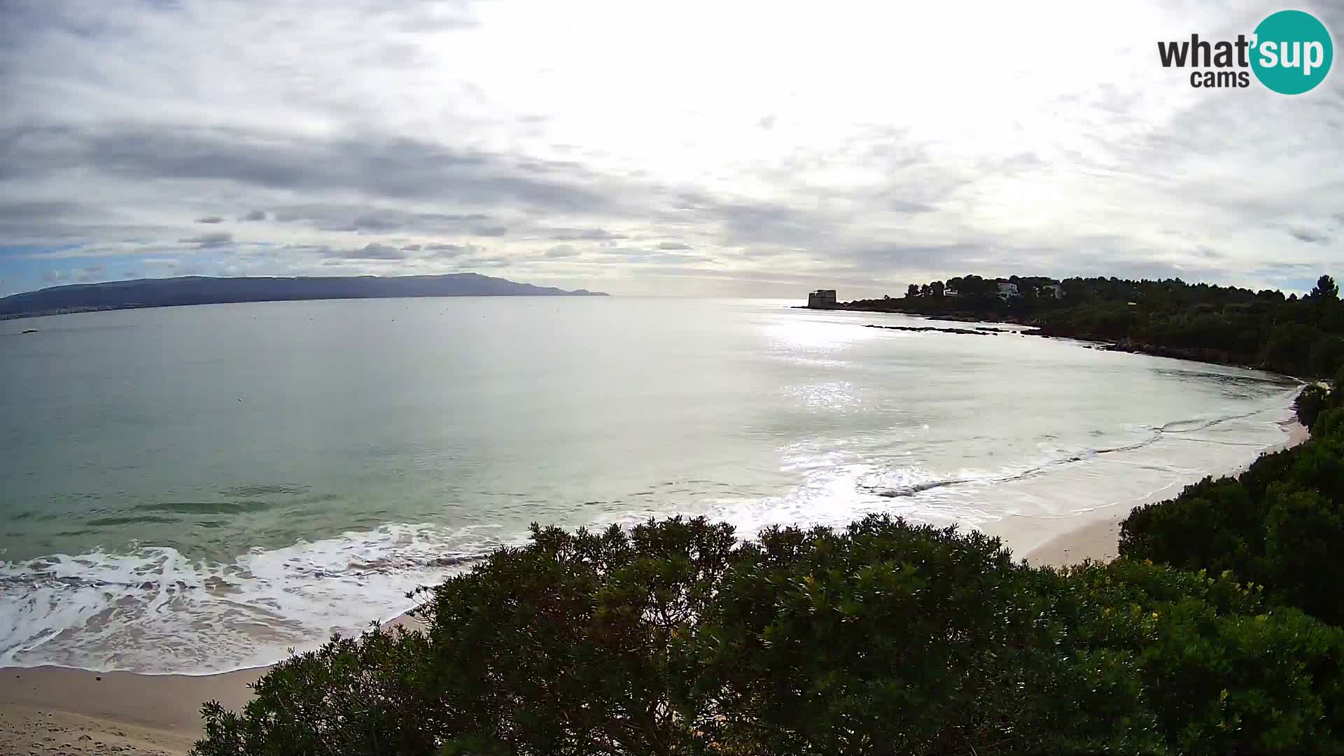 Webcam Lazzaretto Strand | Alghero | Sardinien