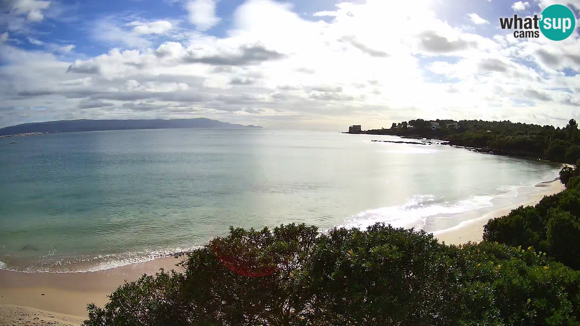 Webcam spiaggia Lazzaretto | Alghero | Sardegna