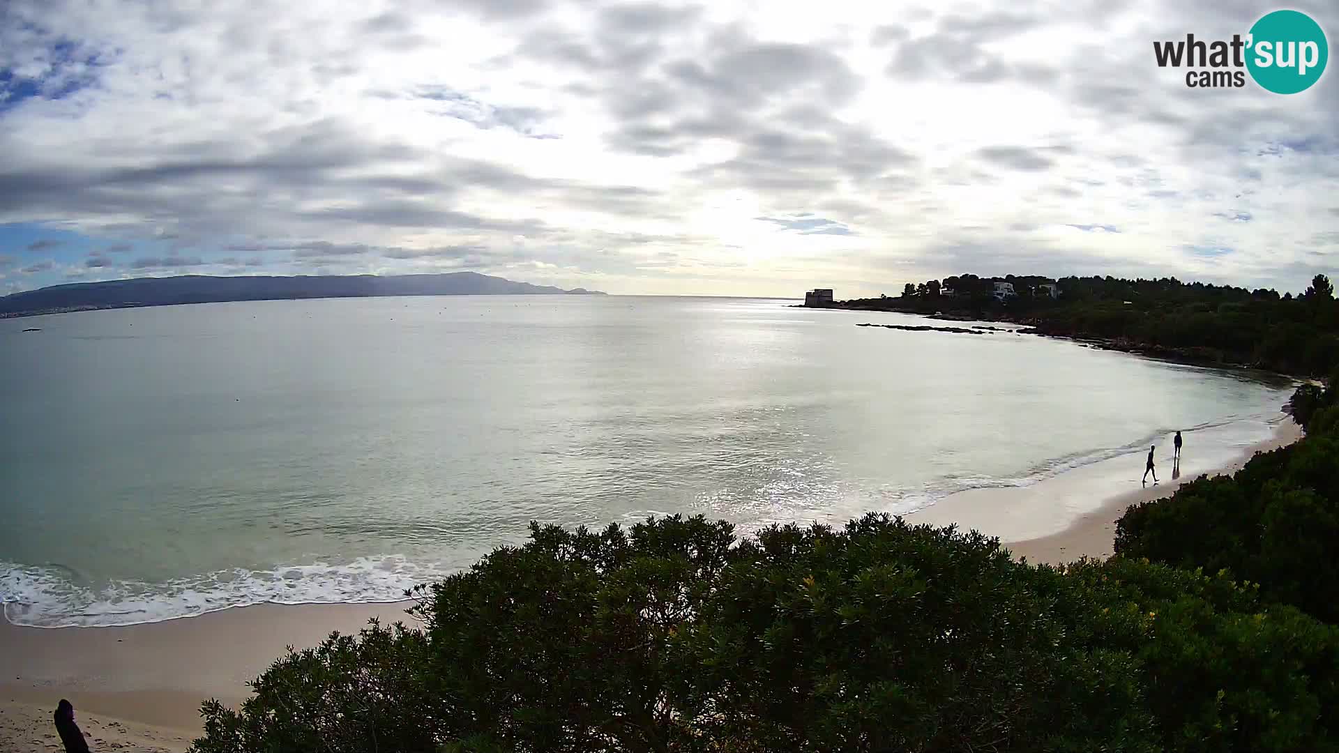 Webcam Lazzaretto Strand | Alghero | Sardinien