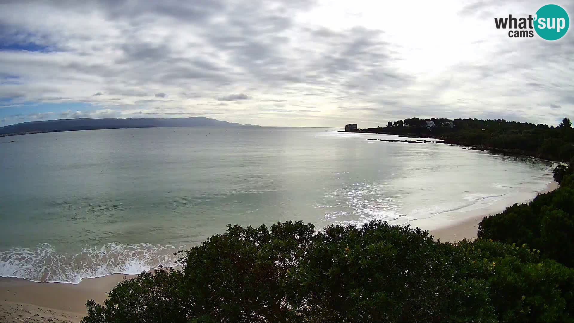 Plage Lazzaretto livecam | Alghero | Sardaigne