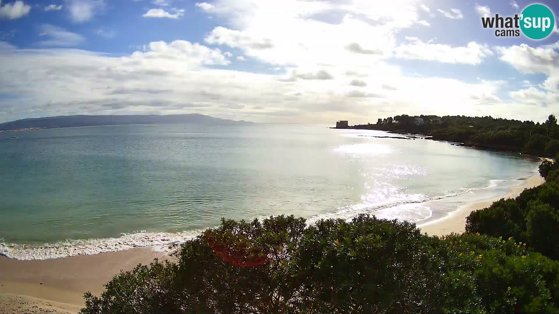 Kamera plaža Lazzaretto | Alghero | Sardinija