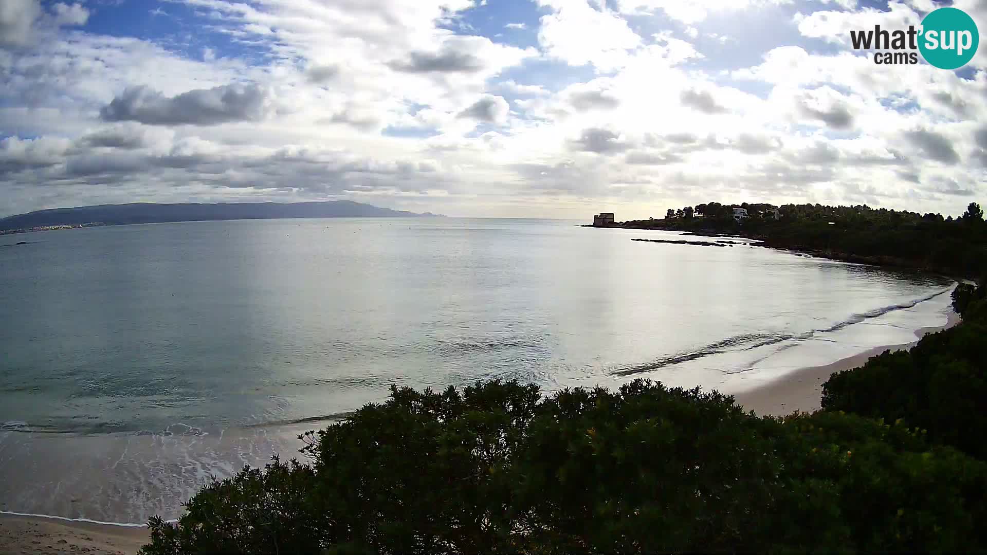Webcam Lazzaretto beach | Alghero | Sardinia