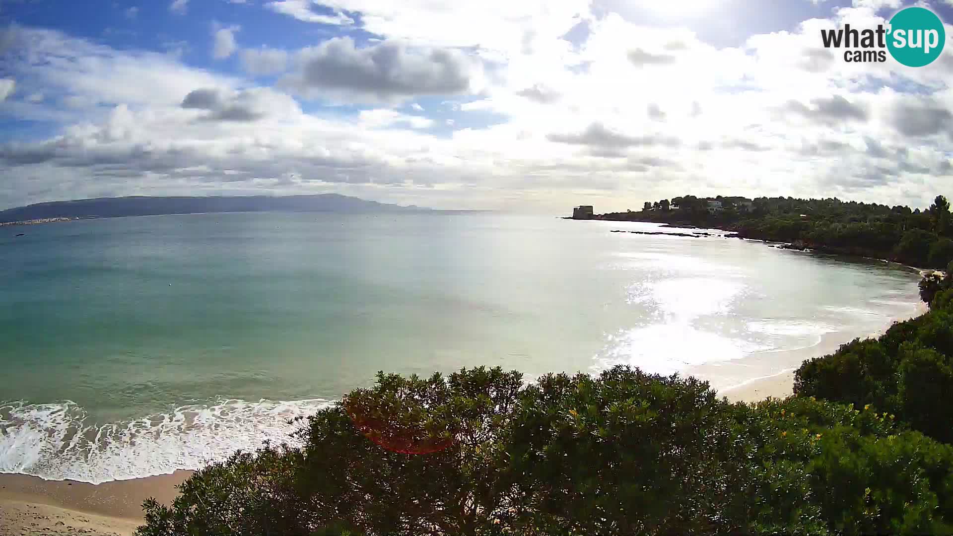 Webcam spiaggia Lazzaretto | Alghero | Sardegna