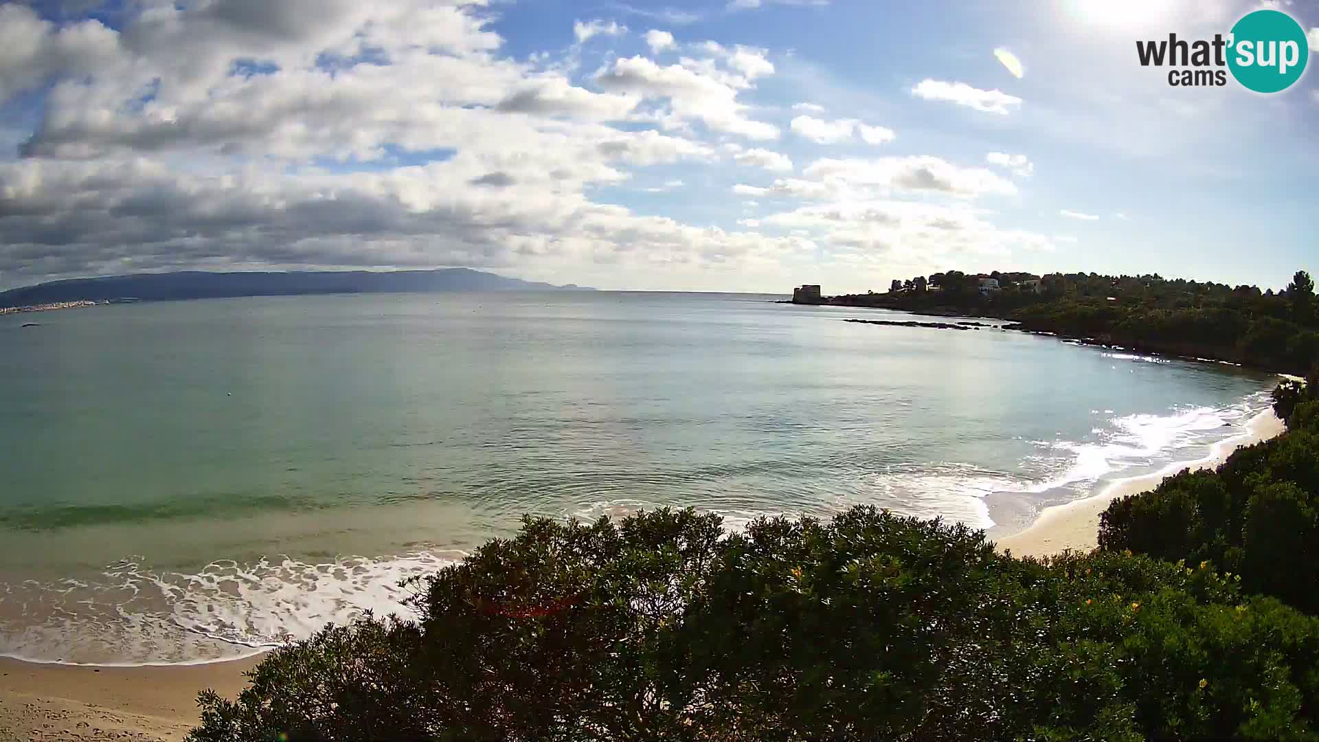 Plage Lazzaretto livecam | Alghero | Sardaigne