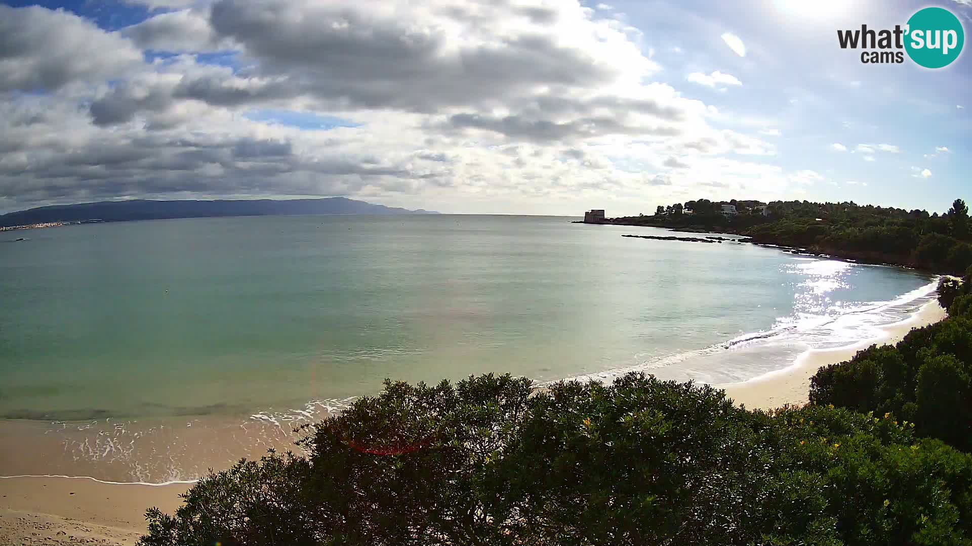 Webcam spiaggia Lazzaretto | Alghero | Sardegna