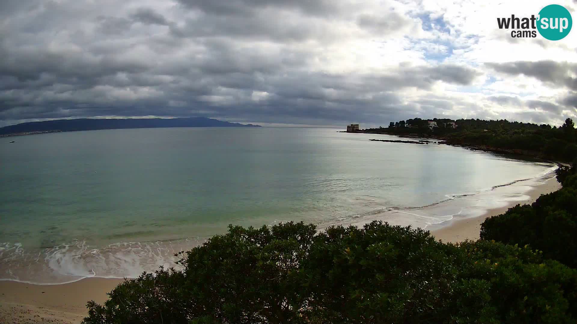 Plage Lazzaretto livecam | Alghero | Sardaigne