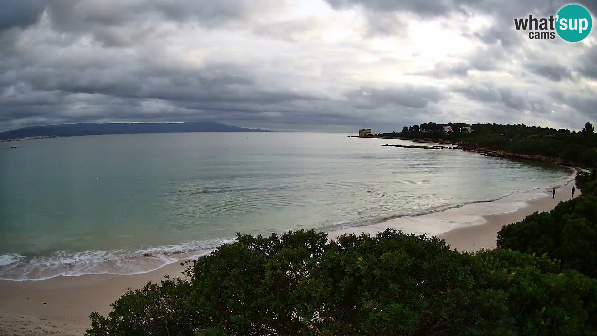 Webcam Lazzaretto beach | Alghero | Sardinia