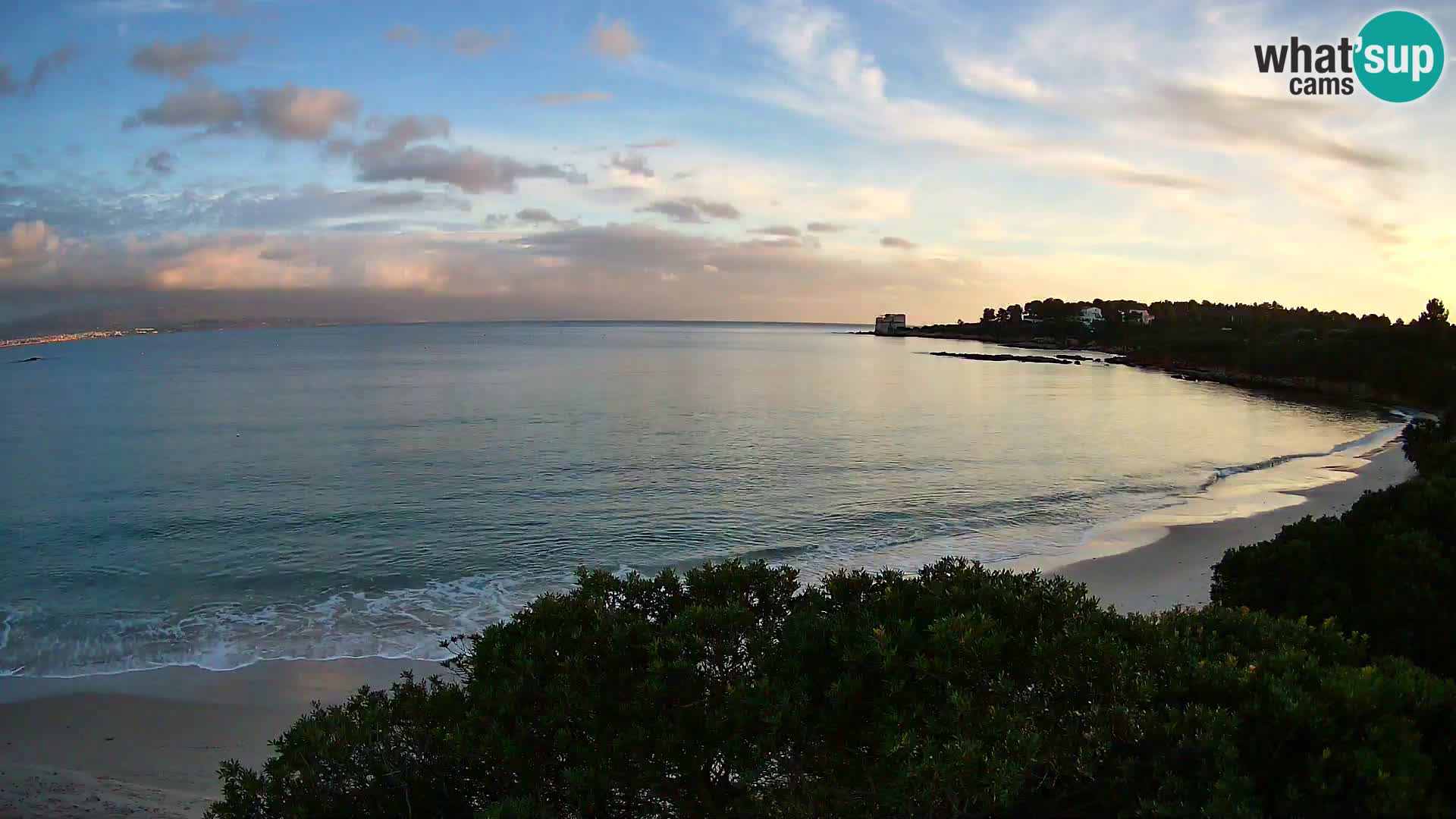 Webcam Lazzaretto beach | Alghero | Sardinia
