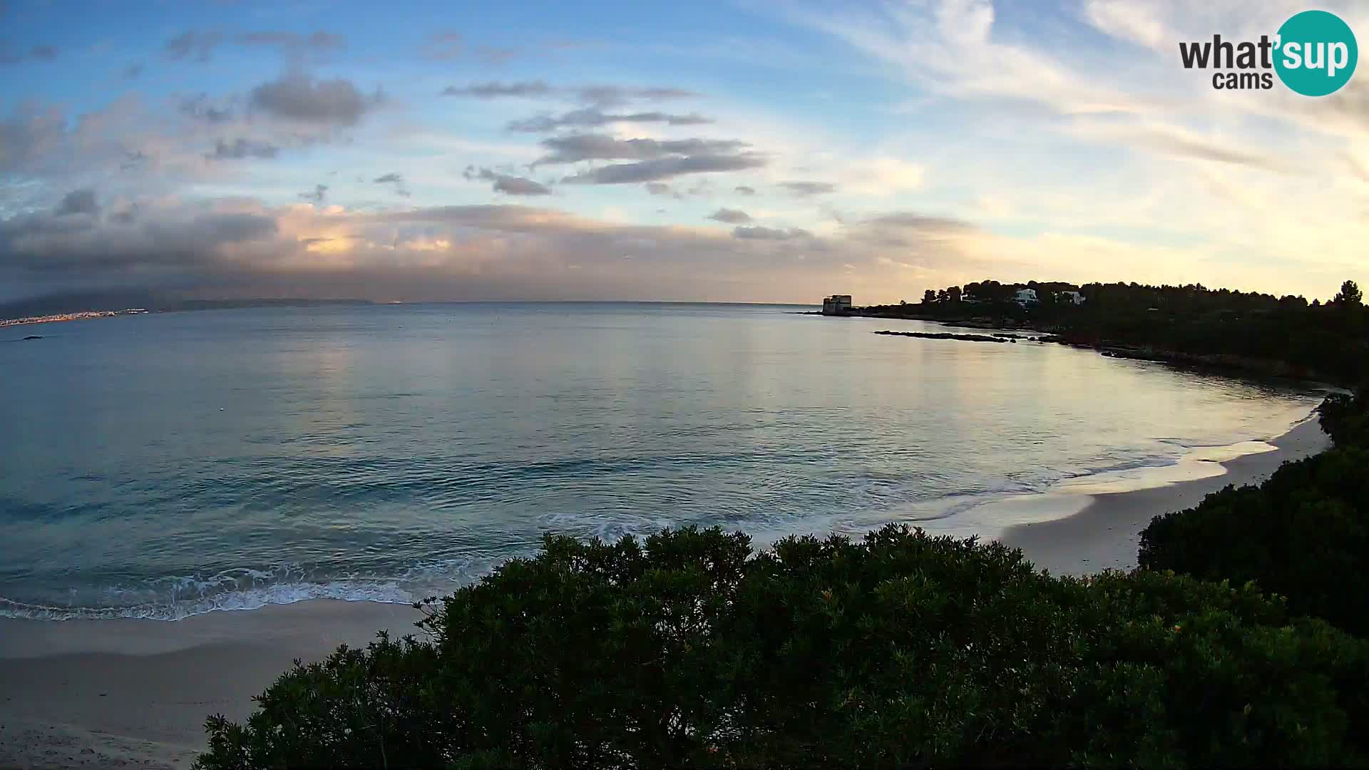Plage Lazzaretto livecam | Alghero | Sardaigne