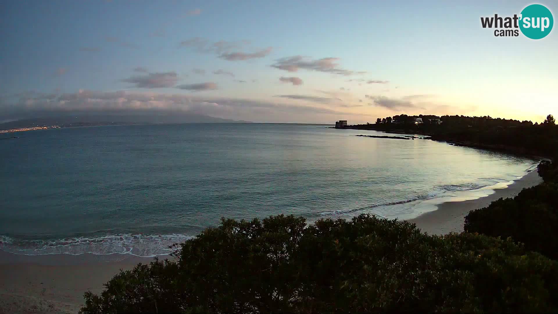 Webcam Lazzaretto beach | Alghero | Sardinia