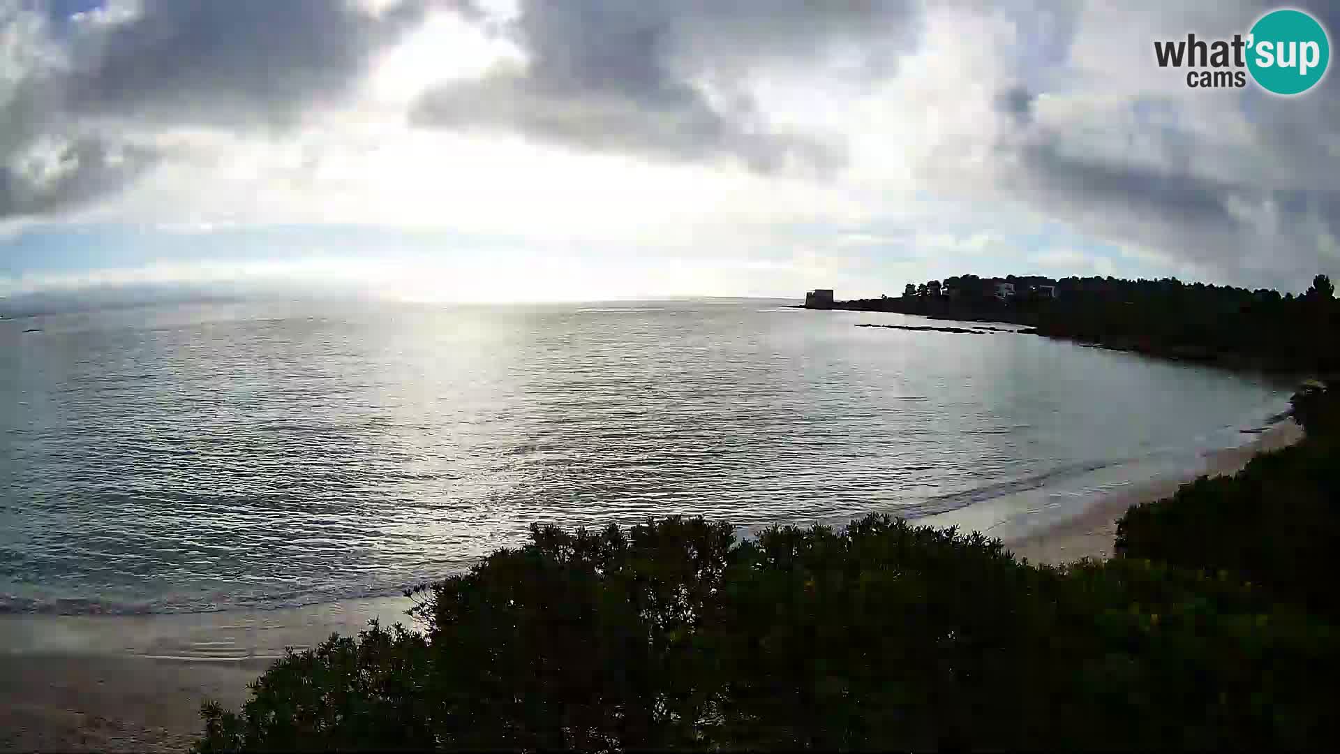 Webcam Lazzaretto beach | Alghero | Sardinia