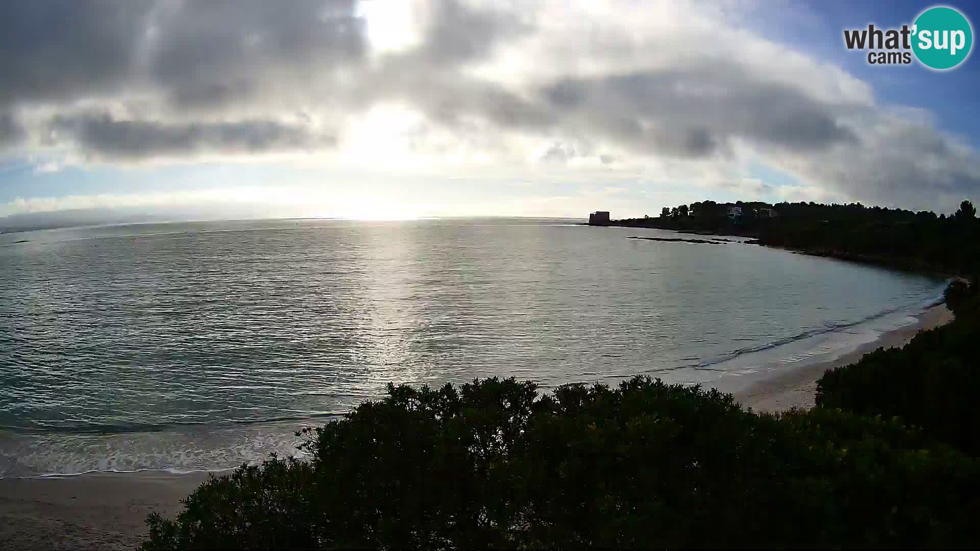 Webcam Lazzaretto Strand | Alghero | Sardinien