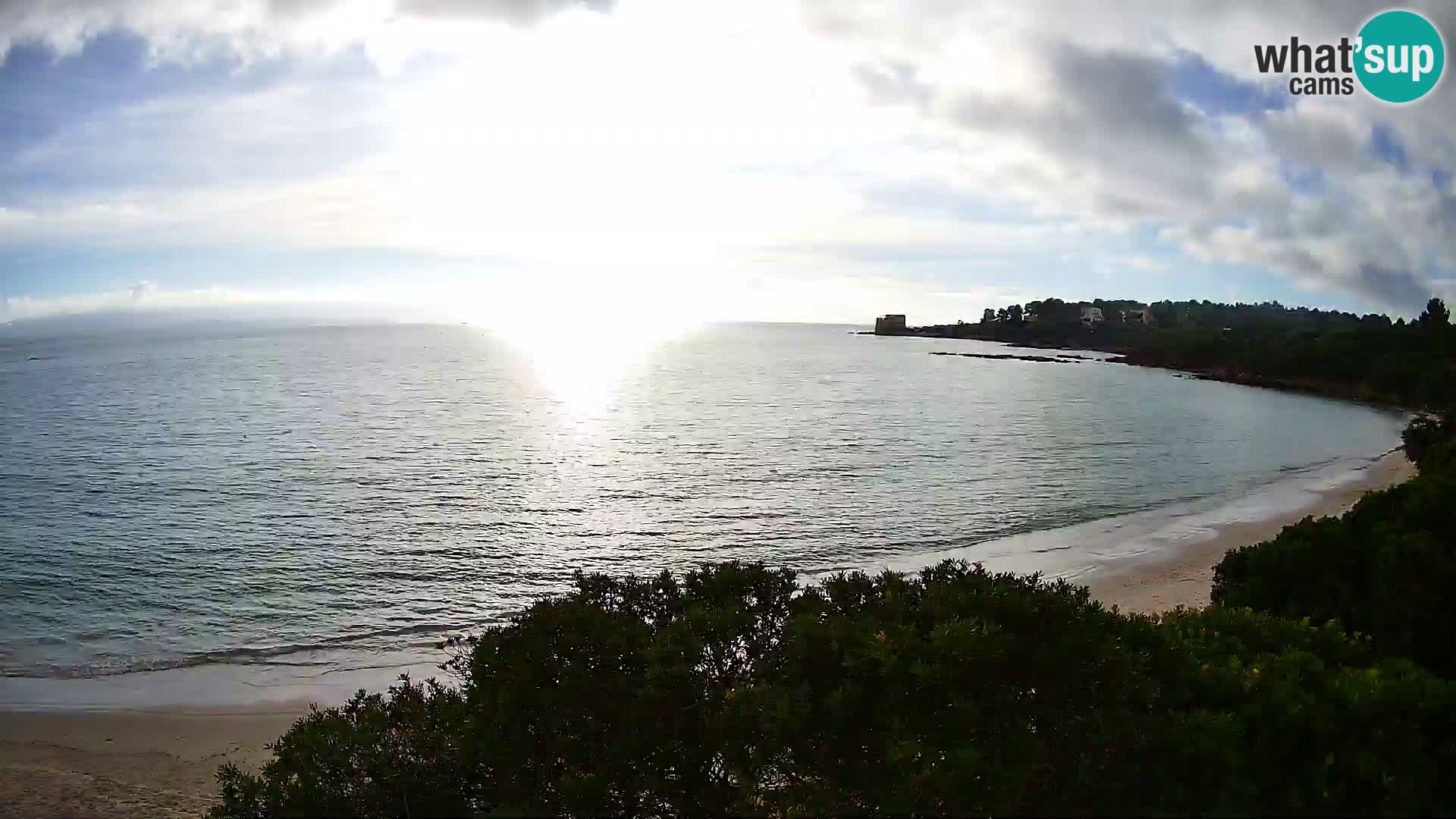 Webcam Lazzaretto Strand | Alghero | Sardinien