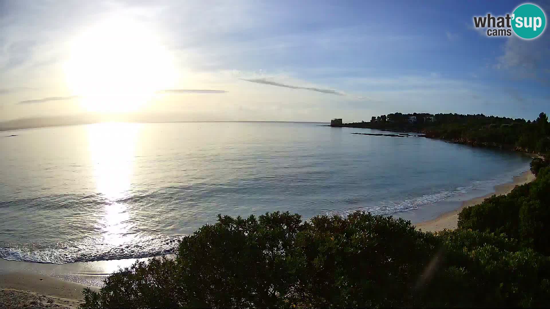 Webcam Lazzaretto beach | Alghero | Sardinia