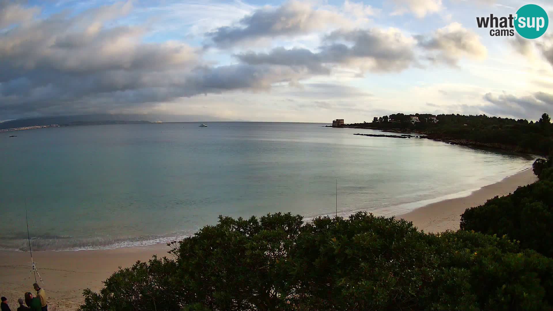 Plage Lazzaretto livecam | Alghero | Sardaigne