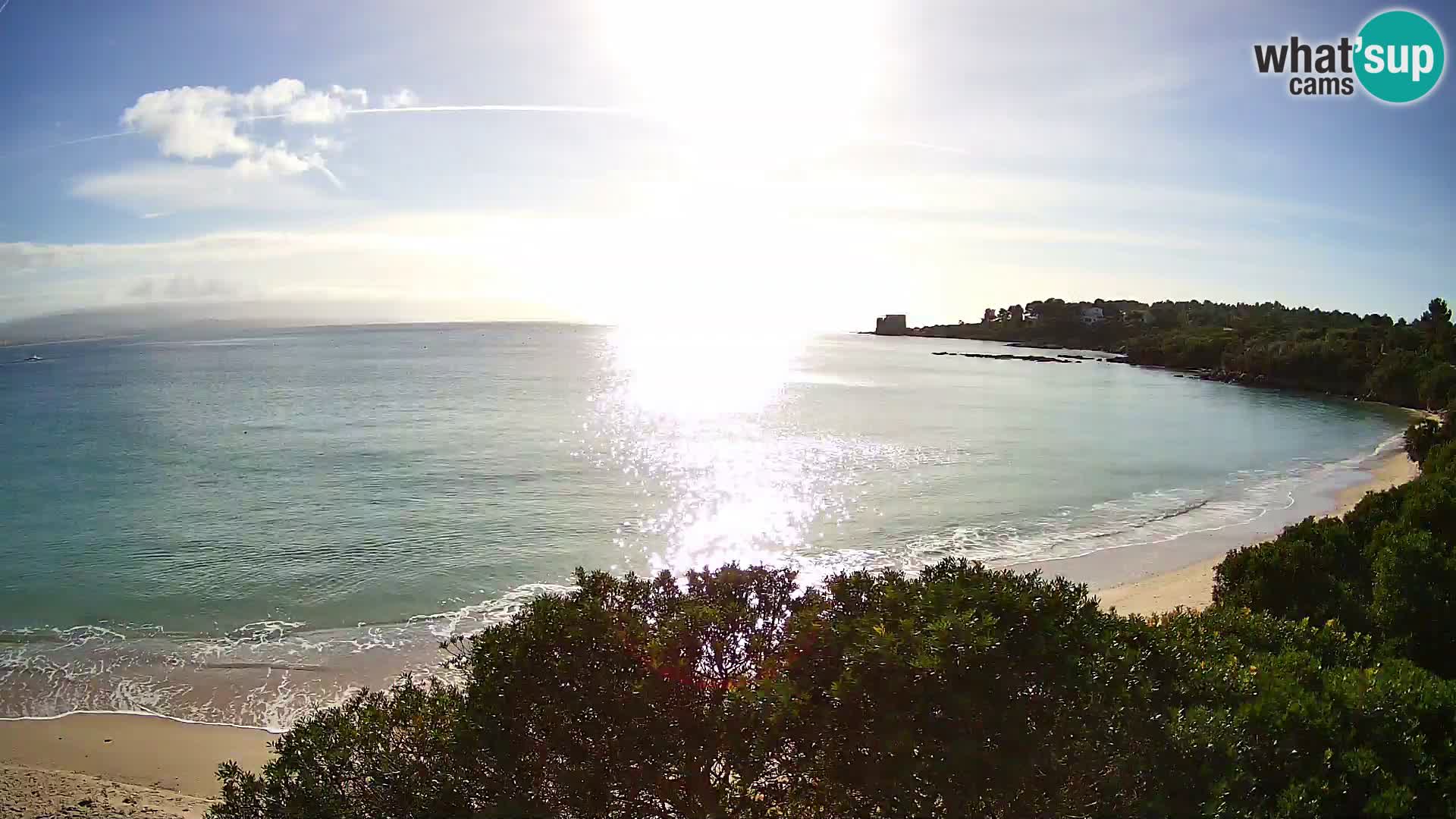 Kamera plaža Lazzaretto | Alghero | Sardinija