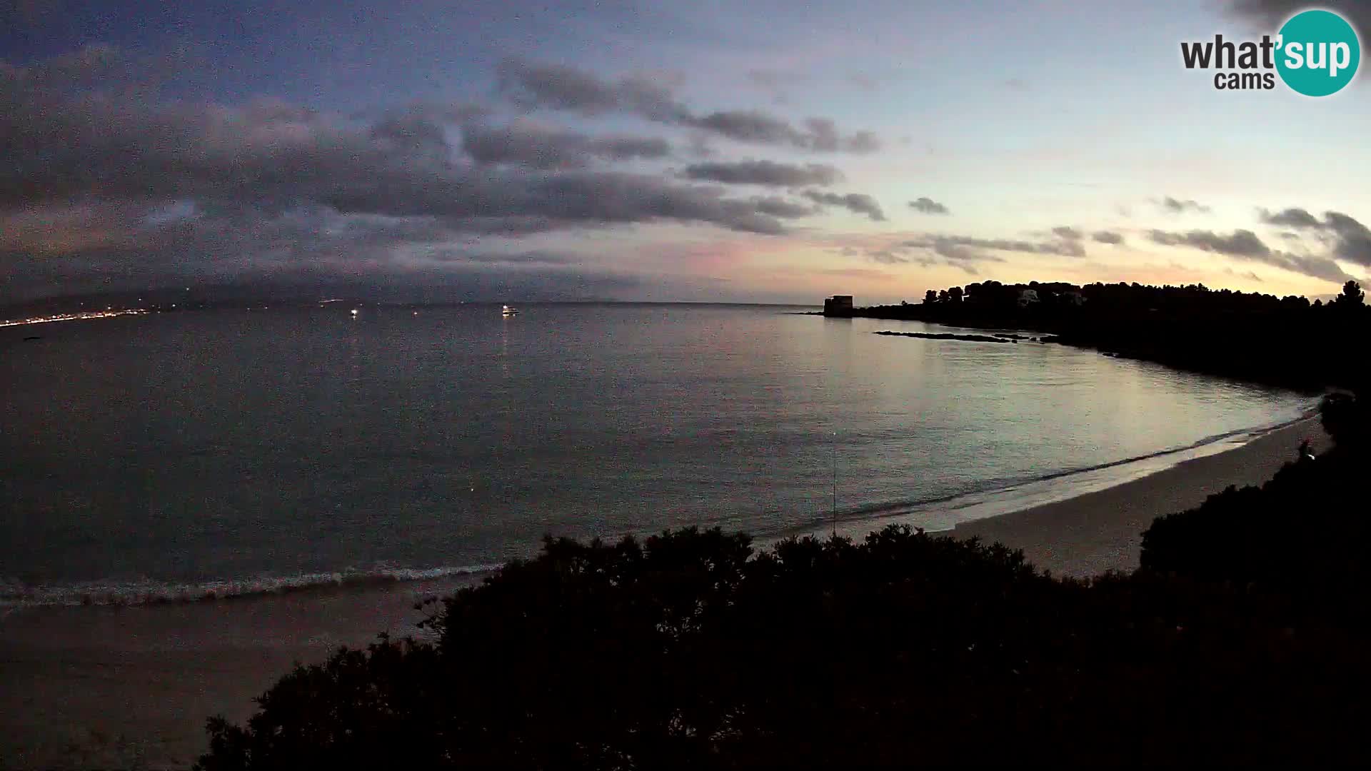 Plage Lazzaretto livecam | Alghero | Sardaigne