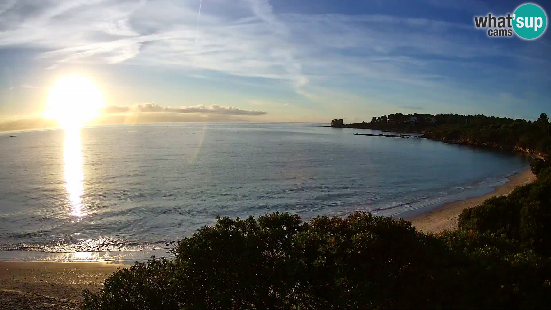 Webcam Lazzaretto beach | Alghero | Sardinia