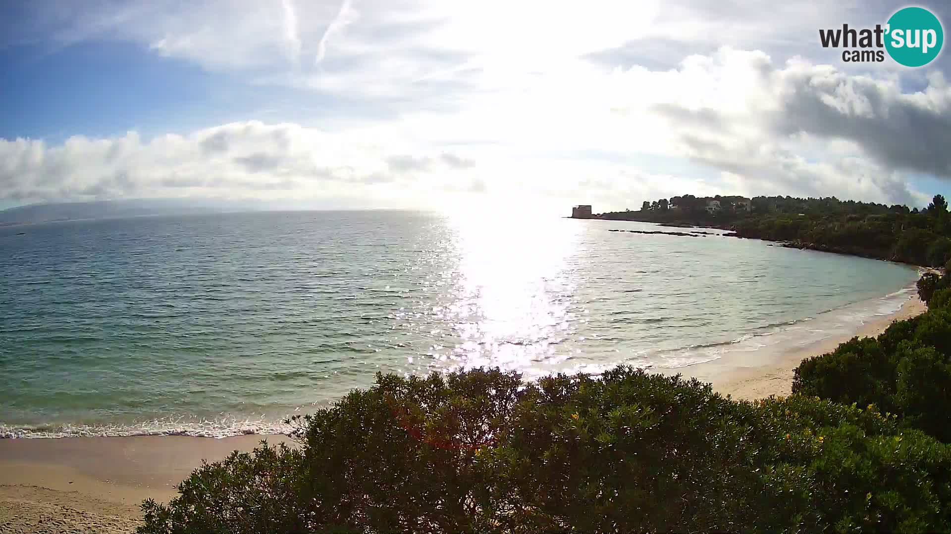 Webcam spiaggia Lazzaretto | Alghero | Sardegna