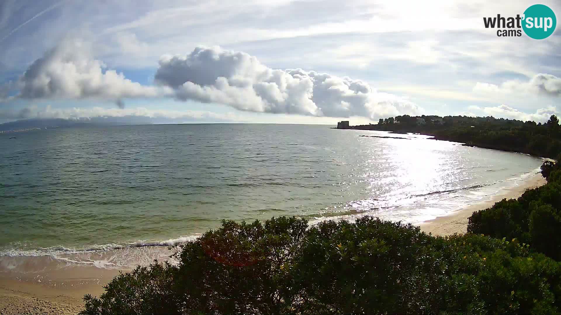 Web kamera plaža Lazzaretto | Alghero | Sardinija