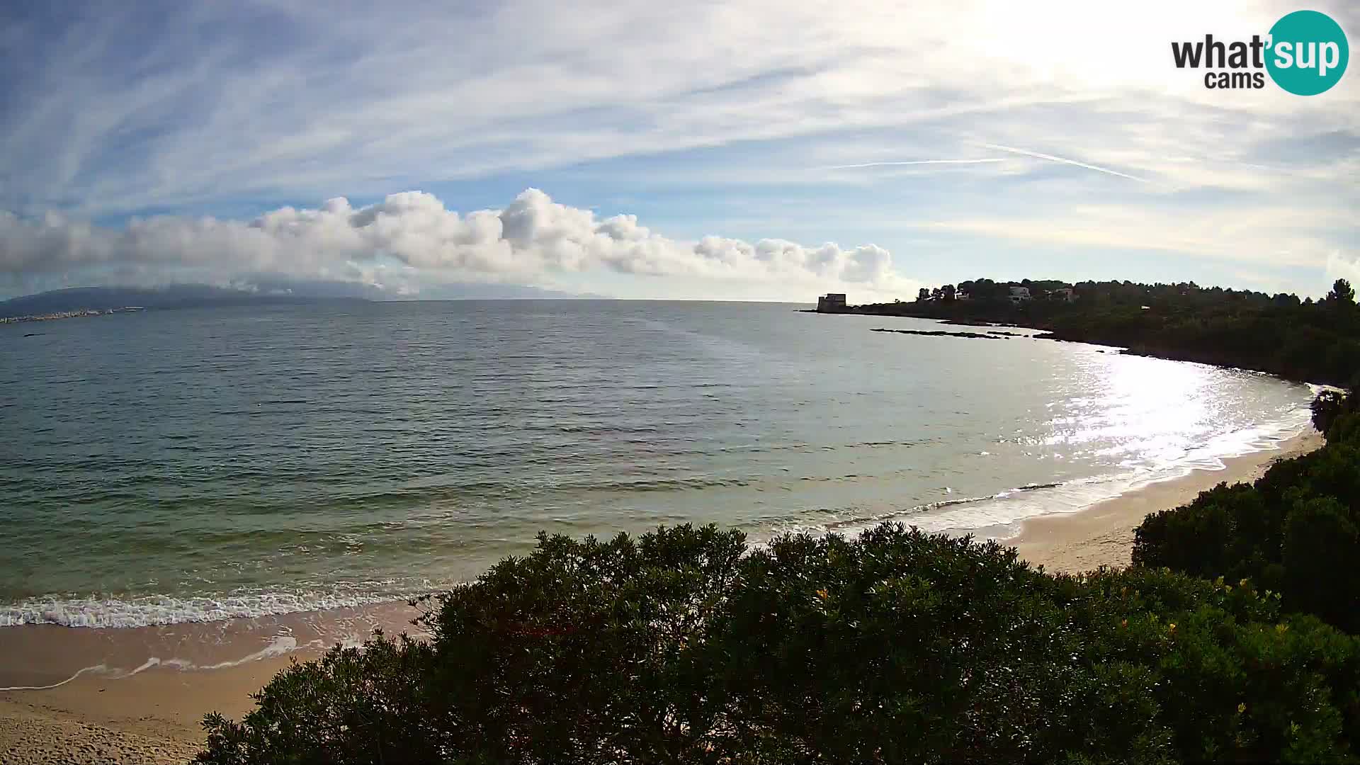 Kamera plaža Lazzaretto | Alghero | Sardinija