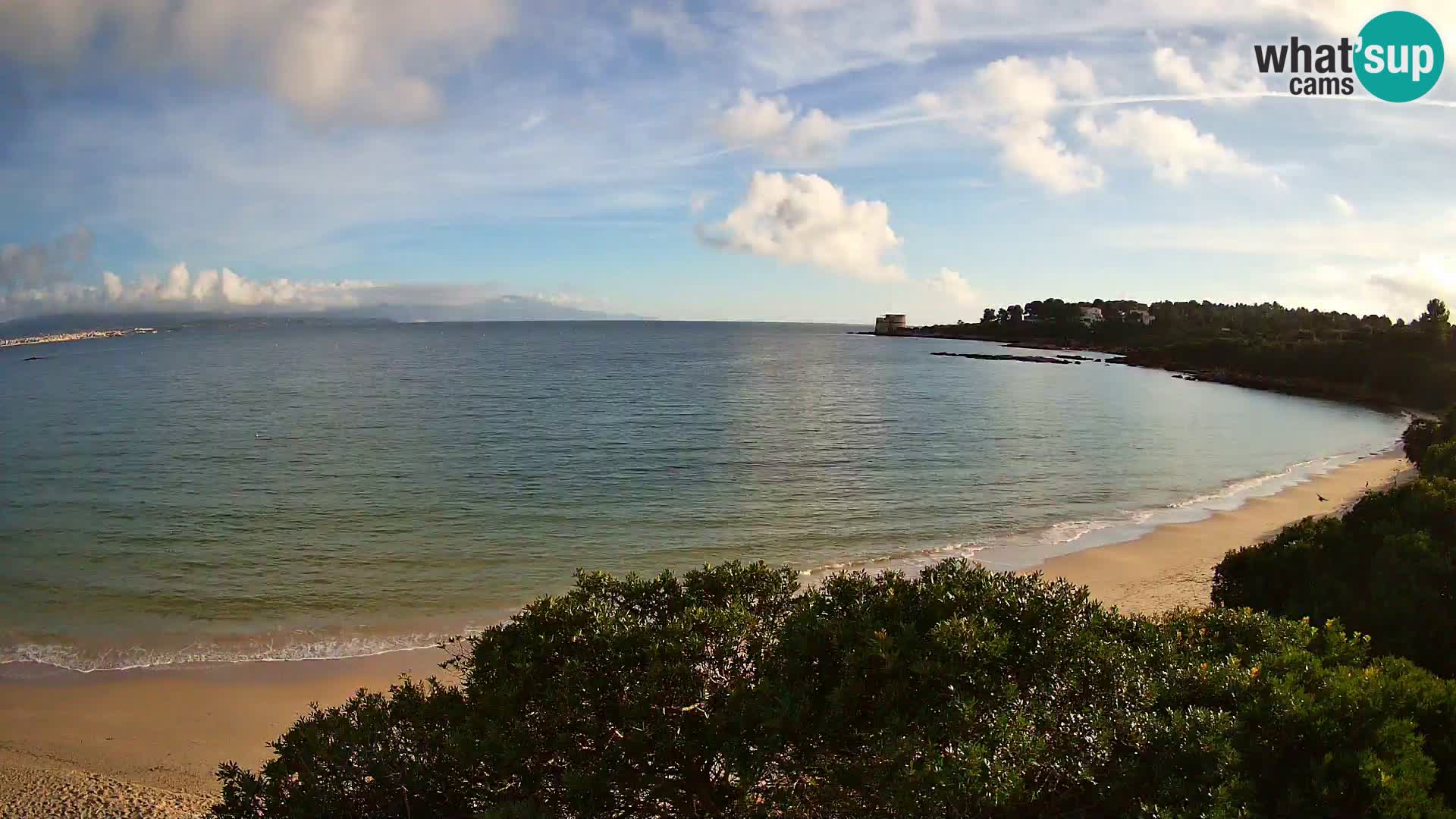 Plage Lazzaretto livecam | Alghero | Sardaigne