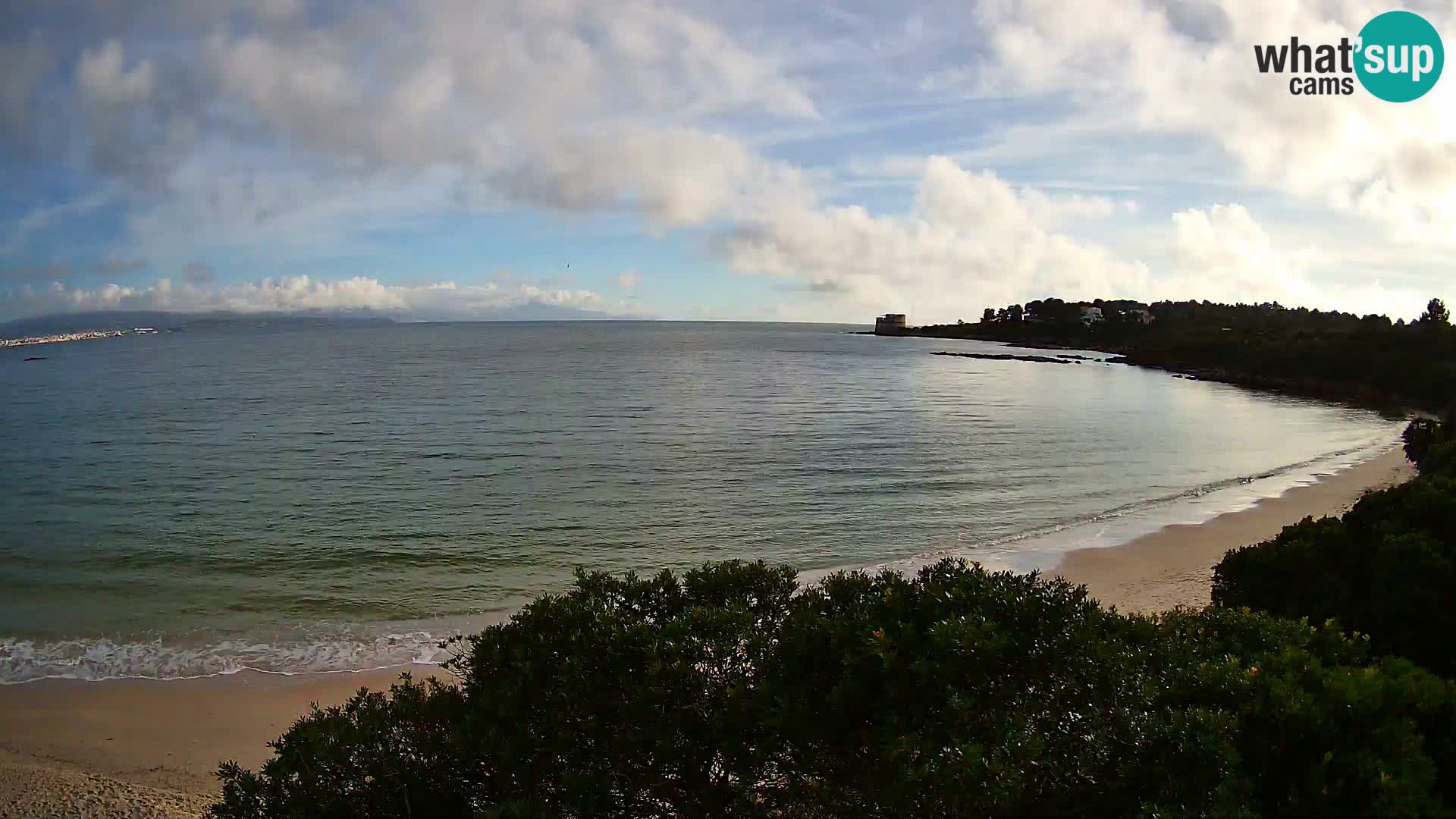 Webcam Lazzaretto Strand | Alghero | Sardinien