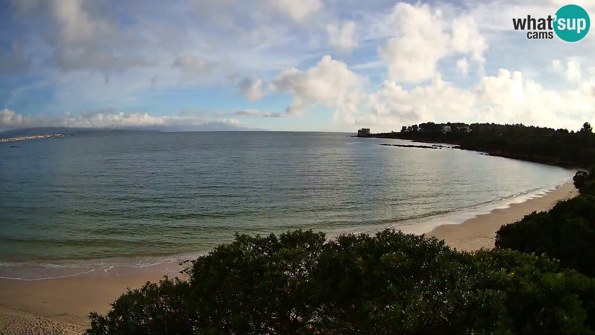 Webcam Lazzaretto beach | Alghero | Sardinia