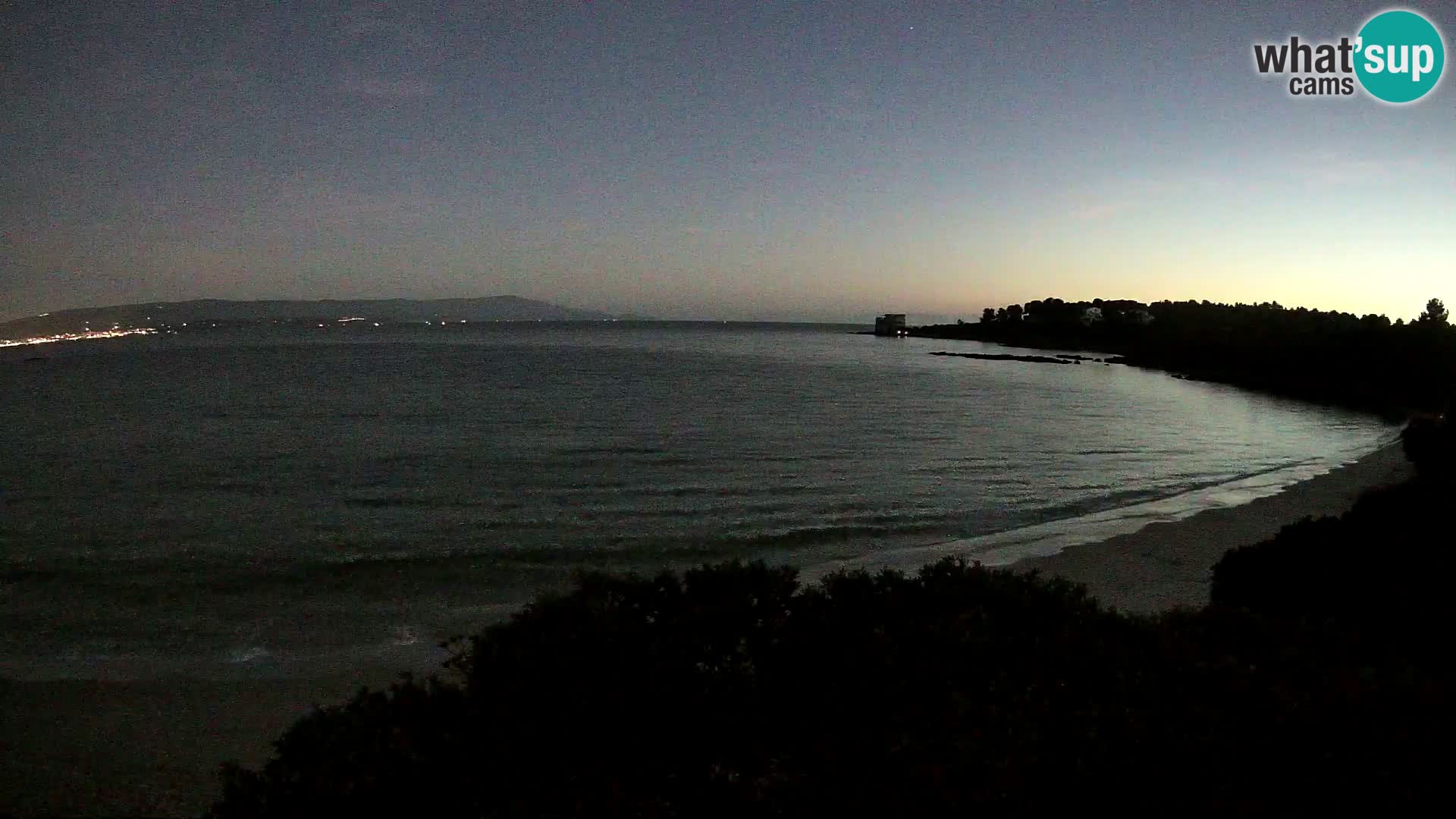 Web kamera plaža Lazzaretto | Alghero | Sardinija