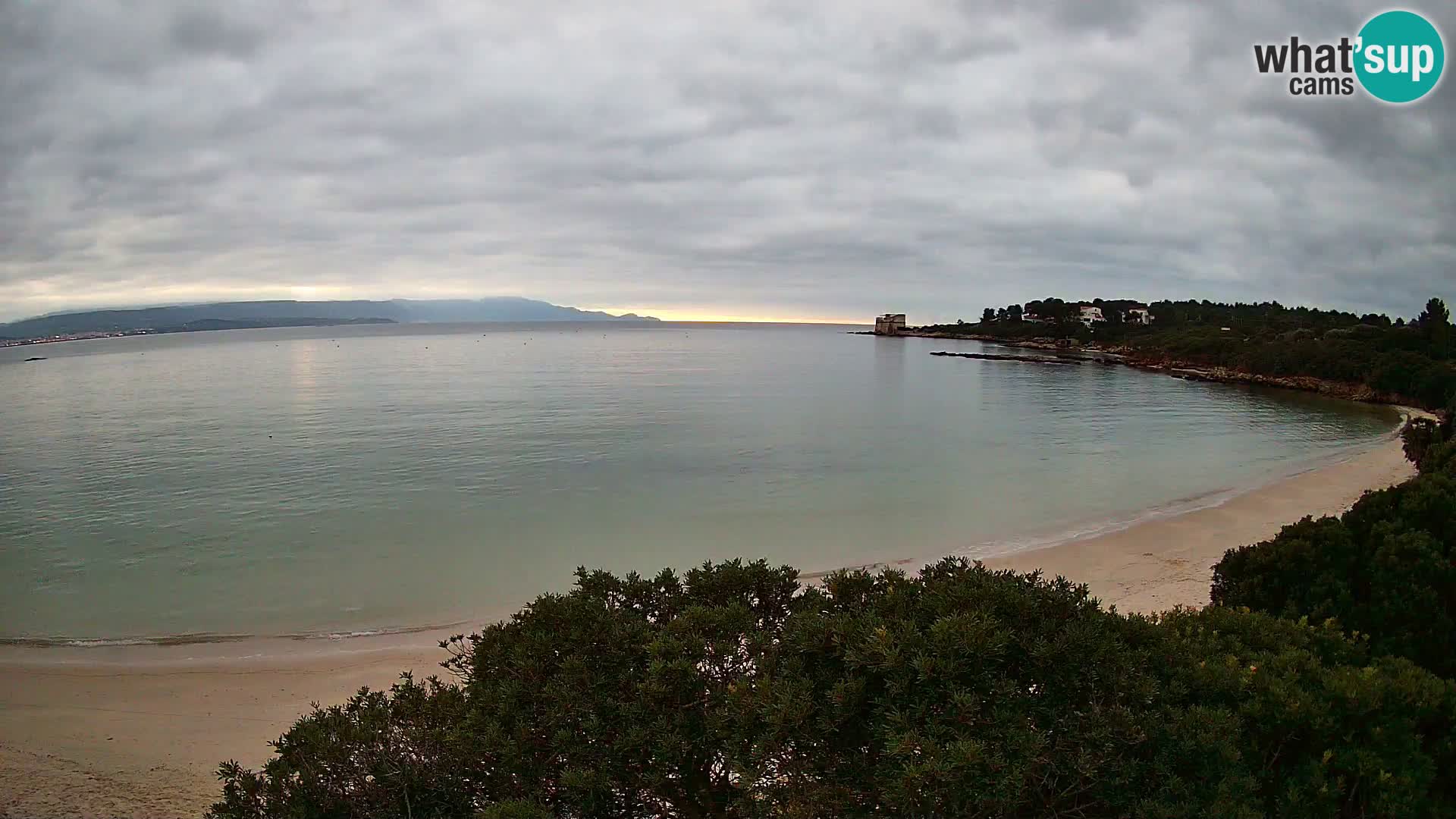Webcam Lazzaretto beach | Alghero | Sardinia