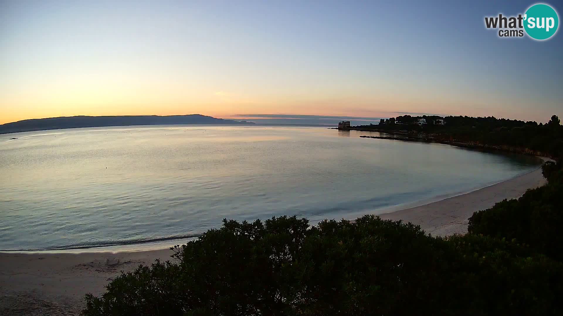 Webcam Lazzaretto beach | Alghero | Sardinia