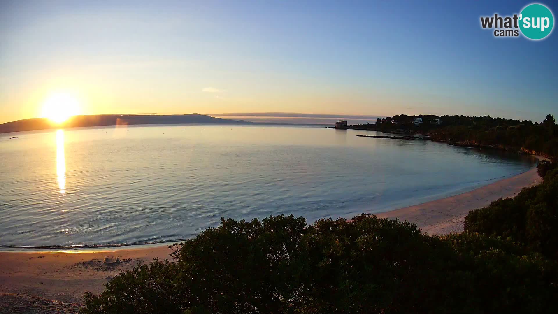 Web kamera plaža Lazzaretto | Alghero | Sardinija