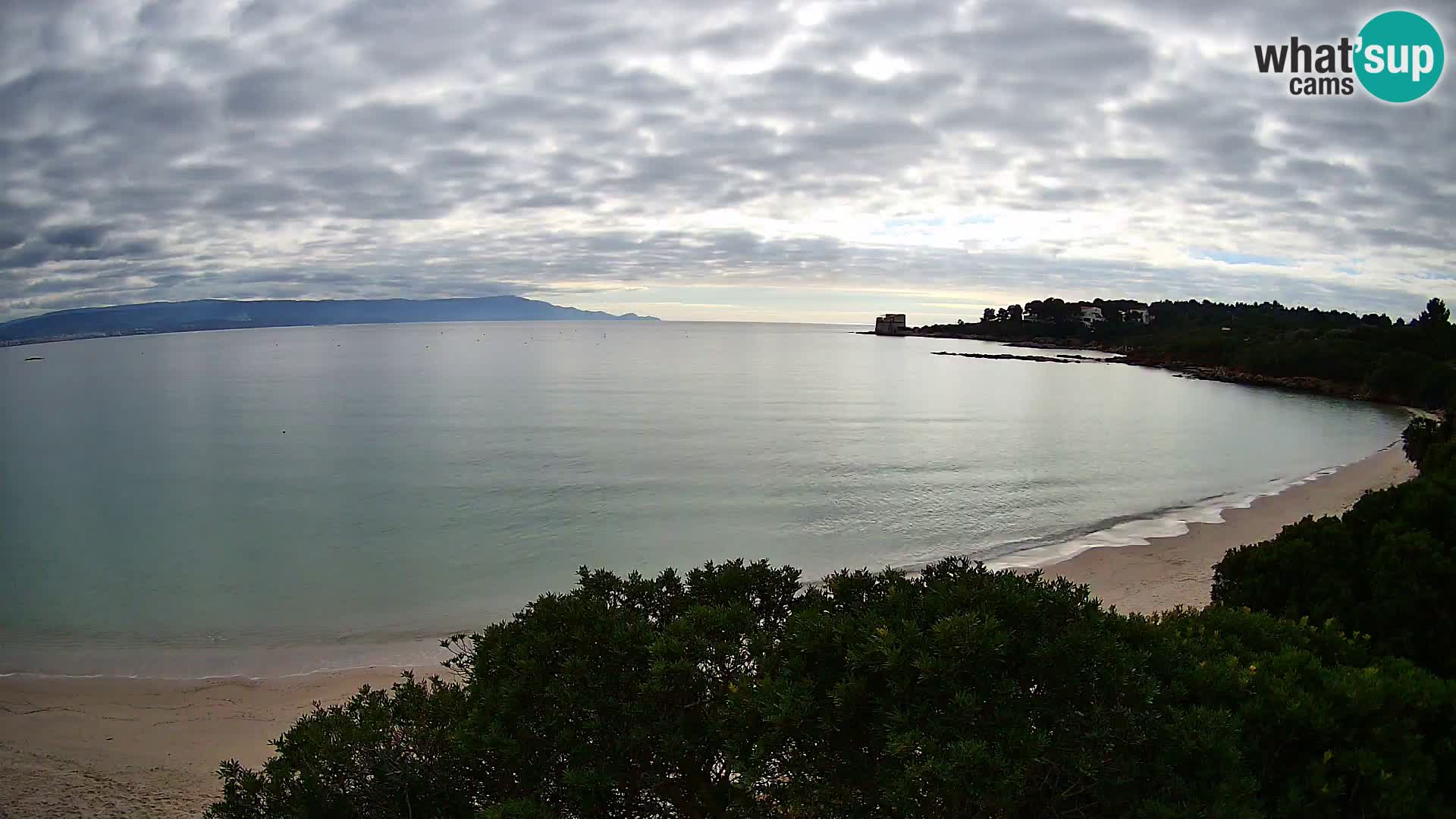 Kamera plaža Lazzaretto | Alghero | Sardinija