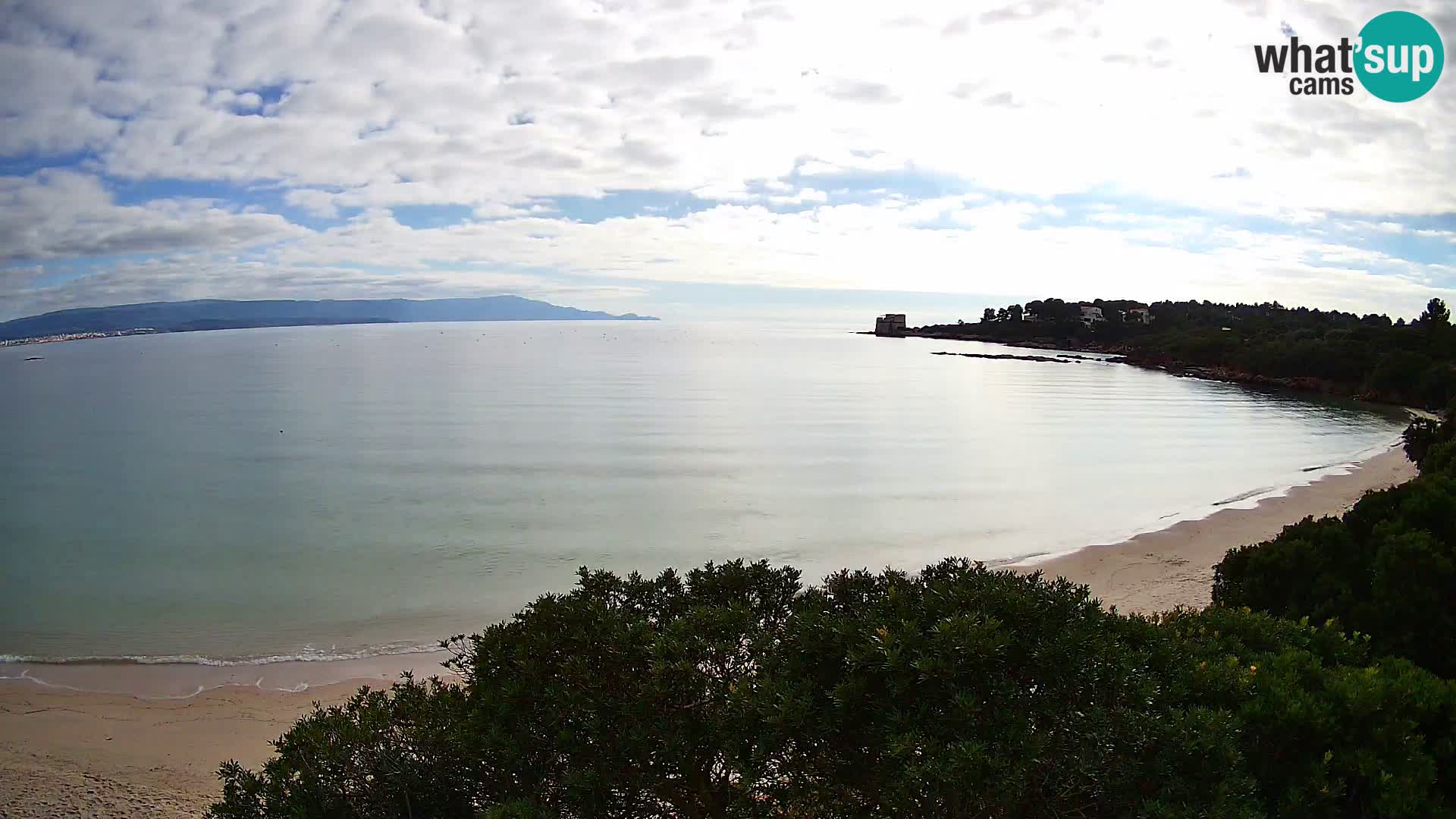 Plage Lazzaretto livecam | Alghero | Sardaigne